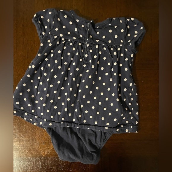 Carter’s | Nautical Polka Dot Dress Lot 2 Dresses | 12 mo - Picture 3 of 11